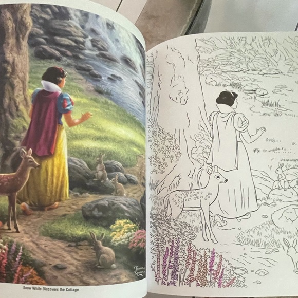 ‼️SOLD‼️Disney Coloring Book with 48 Coloring Pencils Set - Picture 6 of 13